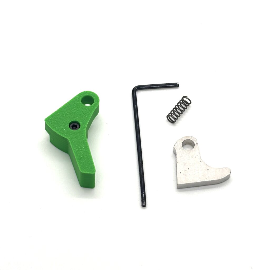 For Glock Polymer FRT V2 Trigger Shoe Kit – Flat Green