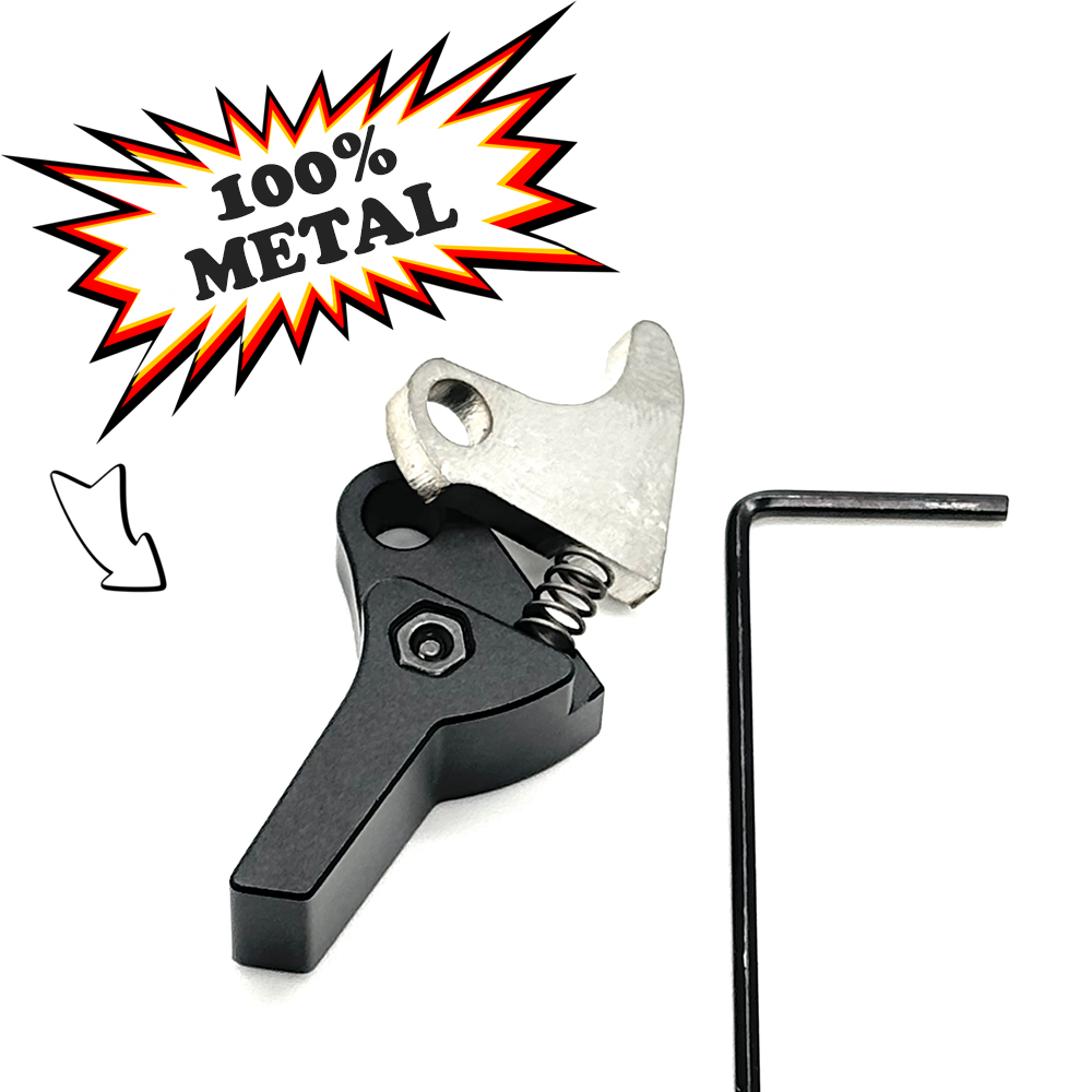 For Glock FRT V2 6061 Aluminum Trigger Shoe Kit, All Glocks, Gen 1 2 3 4