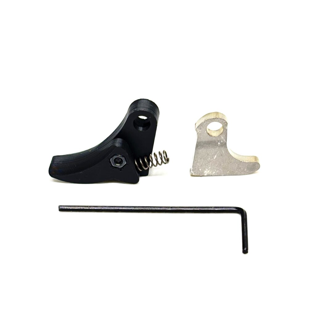 For Glock Polymer FRT V2 Trigger Shoe Kit – Curved Black