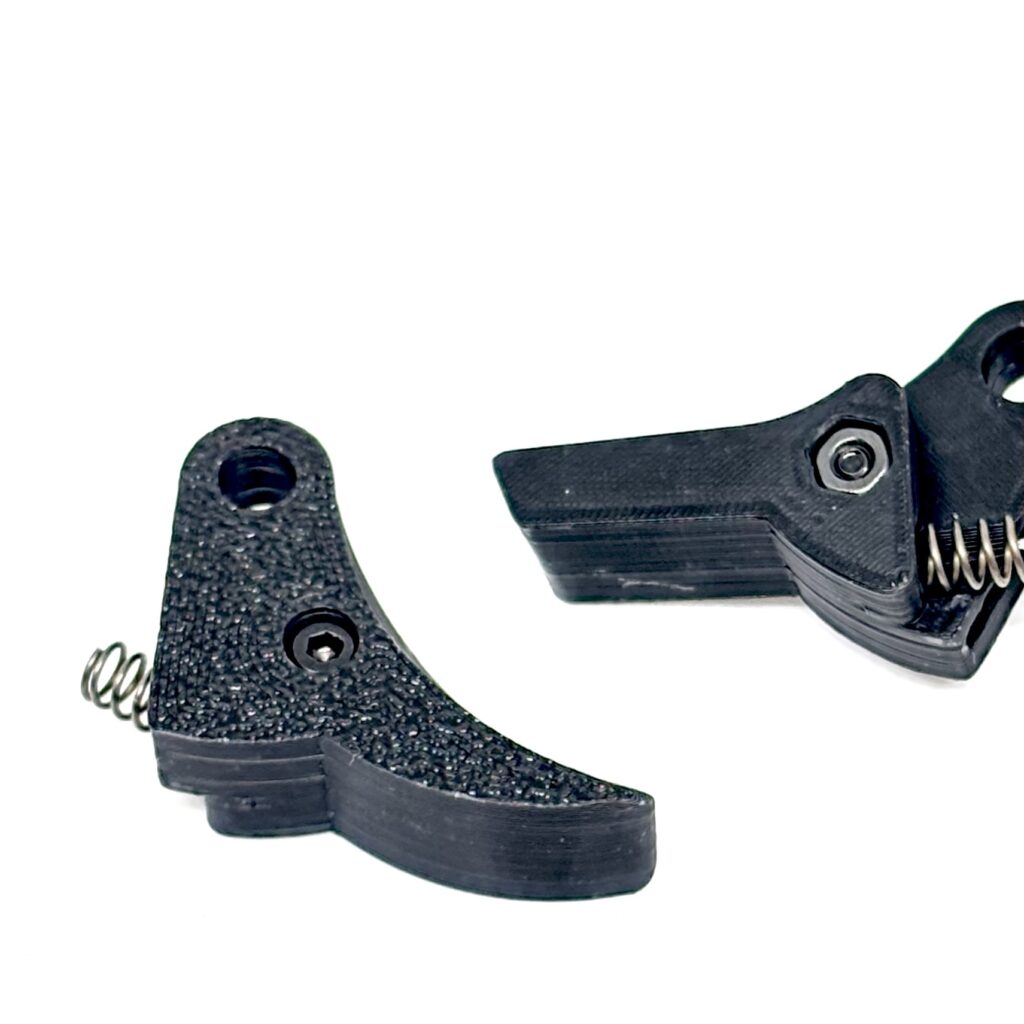 For Glock Polymer FRT V2 Trigger Bar Kit – (1) Reset Trip (2) Trigger Shoes (1) Bar (2) Springs