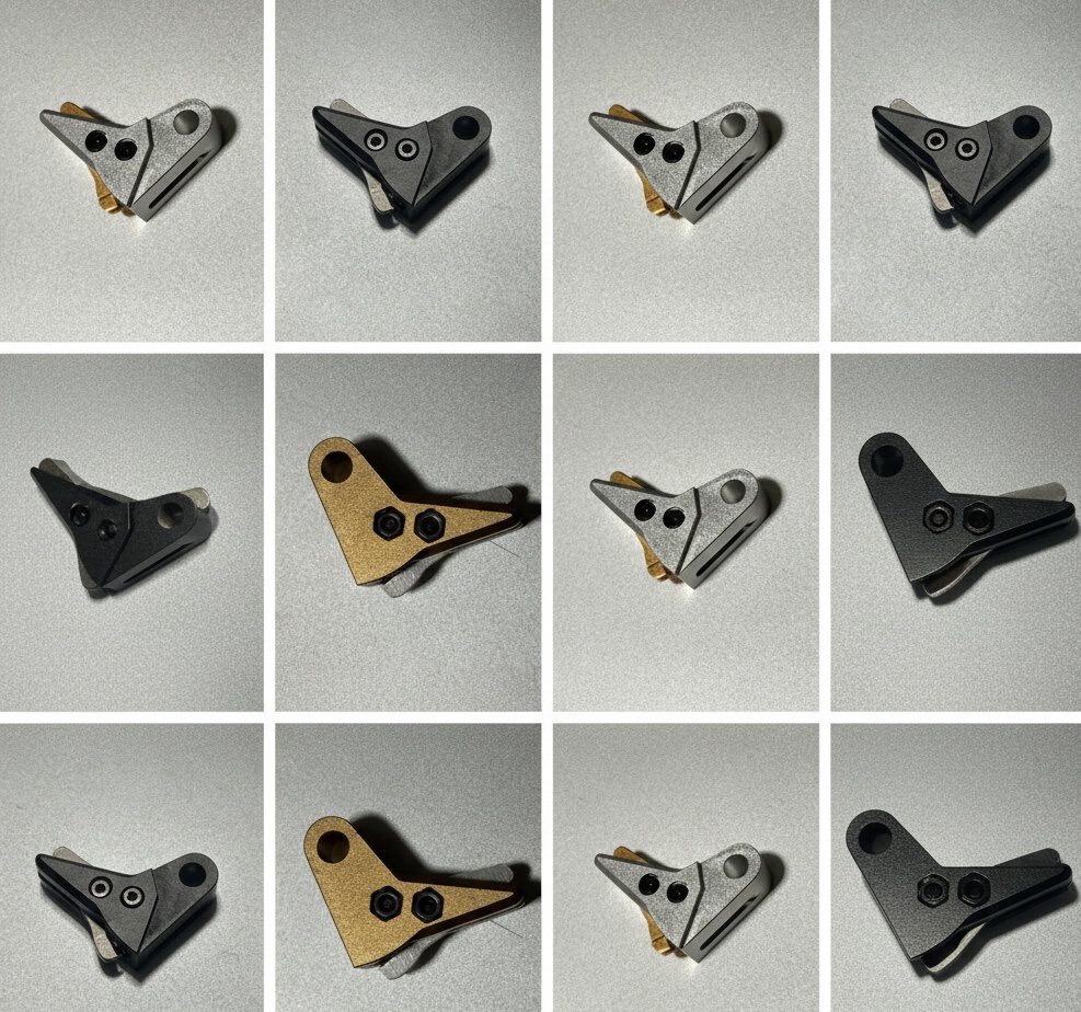 For Glock Slick Flat Trigger Shoe GEN 1 2 3 4 Semi-Auto 6061 Aluminum Replacement