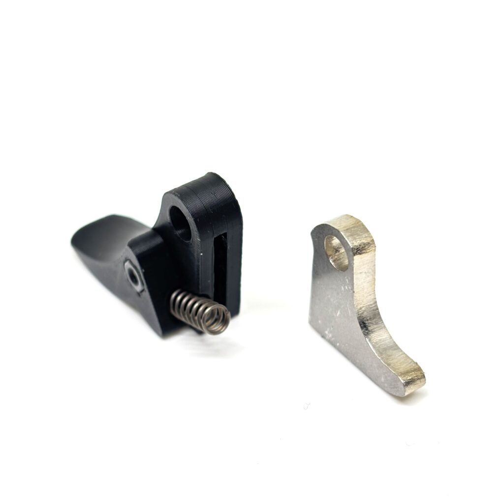 For Glock Polymer FRT V2 Trigger Shoe Kit – Curved Black